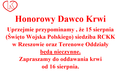 15 sierpnia RCKK i Terenowe Oddziały - nieczynne
