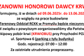SZANOWNI HONOROWI DAWCY KRWI Z PRZEMYŚLA I OKOLIC